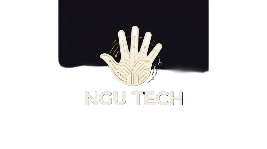 Logotipo de NGU Tech, estudio de automatización de citas online y carta digital QR en Aranjuez, Madrid